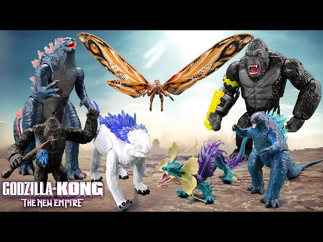 Unboxing EVERY Godzilla X Kong WAVE 2 Toy (The New Empire Merch