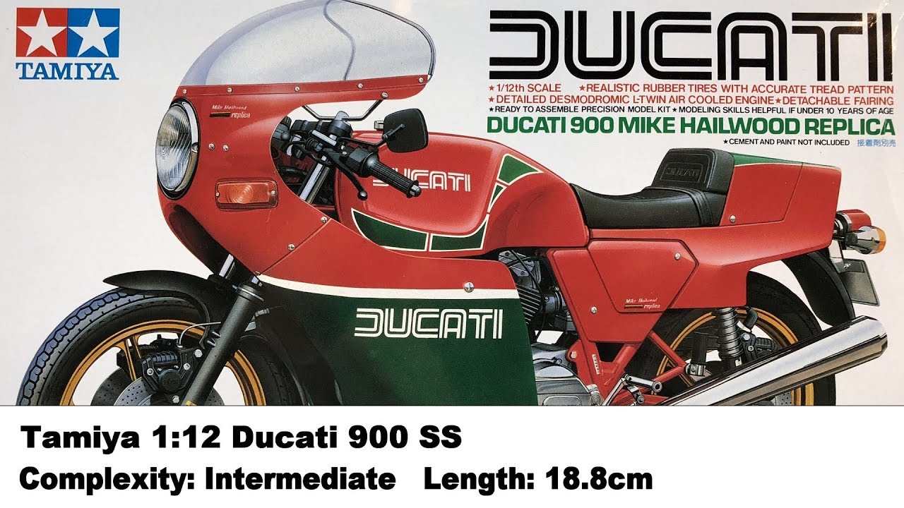 Tamiya 1:12 Ducati 900 SS Kit Review - YouTube