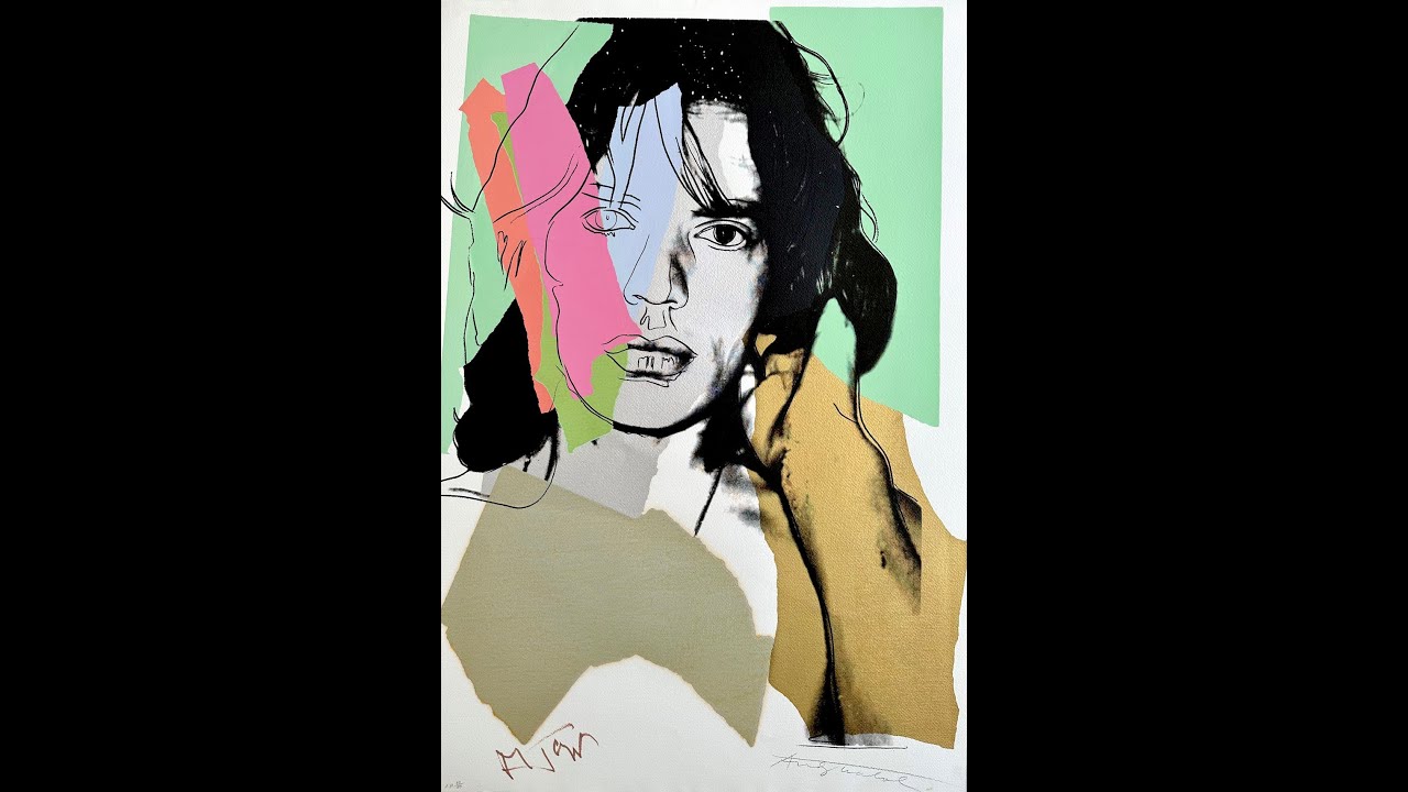 3895 アンディ ウォーホル リトグラフ ジョンレノン 世界 100枚 限定