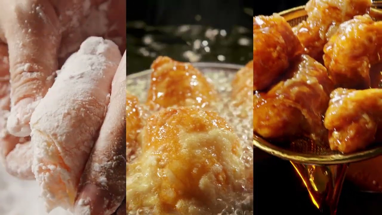 本舗名物 みつせ鶏どぶ漬から揚げ - YouTube