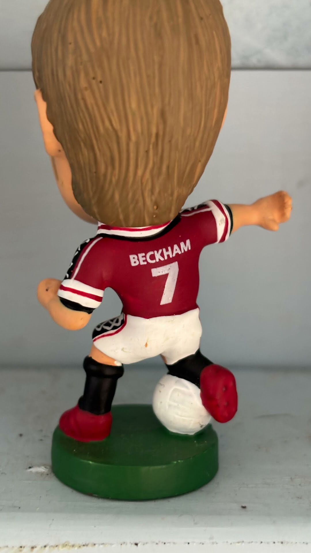 David Beckham Manchester United vintage Corinthian Pro Stars - YouTube