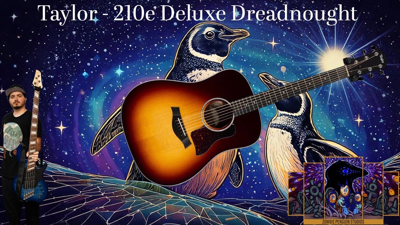 Taylor 210e Deluxe Dreadnought (Guitar Review!!!) - YouTube