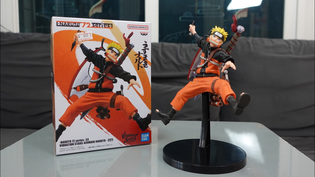 Unboxing]&[Review] NARUTO 72 SERIES- 33 VIBRATION STARS-NARUTO