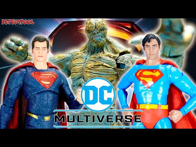 新旧スーパーマン比較】DCマルチバースのスーパーマンフィギュアを2体