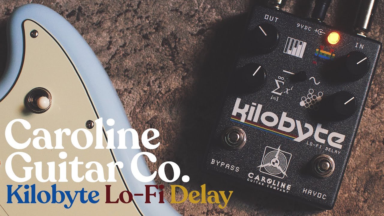 Caroline Kilobyte Lo-Fi Delay - Quick Clip - YouTube