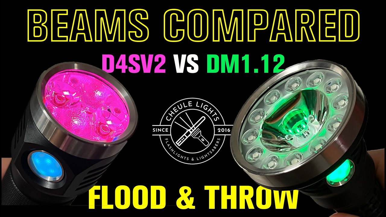 D4SV2 vs DM1.12 Beam Comparison - YouTube