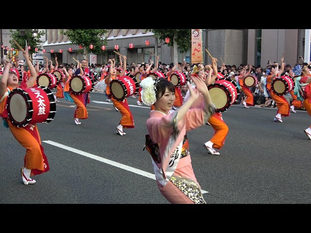 ✨ミスさんさ・さんさ太鼓連 盛岡さんさ踊りパレード 2023 - YouTube