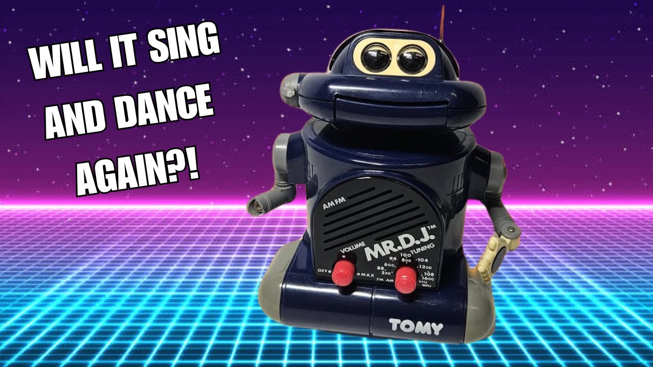 Can I FIX the Singing & Dancing Tomy Mr DJ Robot from the 80s