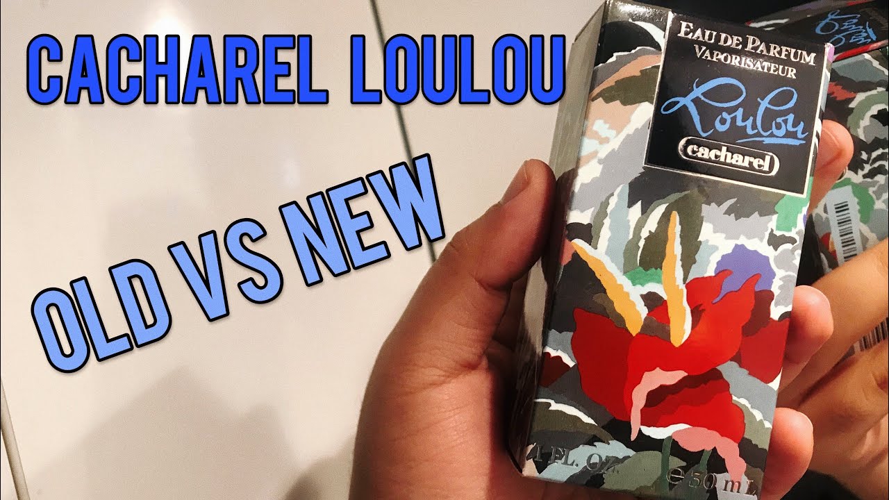 Cacharel LouLou Vintage VS. Modern Formulation - YouTube
