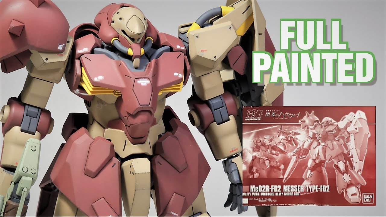 P-BANDAI [HG] 1/44 MESSER Type F02 メッサーF02型 (ガンプラ) 機動
