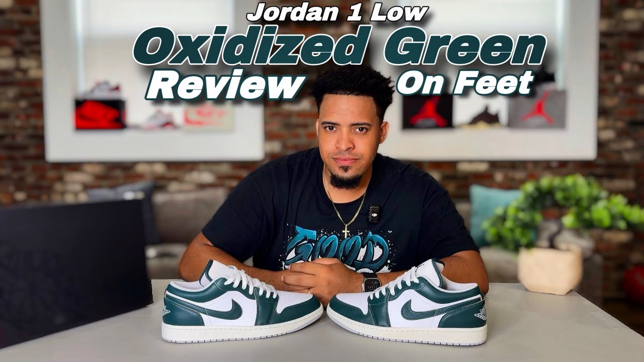 Oxidized Green Jordan 1 Low SE - Review & On Feet - YouTube