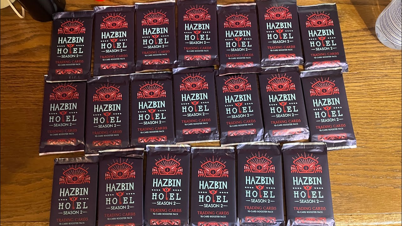 Opening 20 Hazbin Hotel season 2 card packs!! (The chase for the