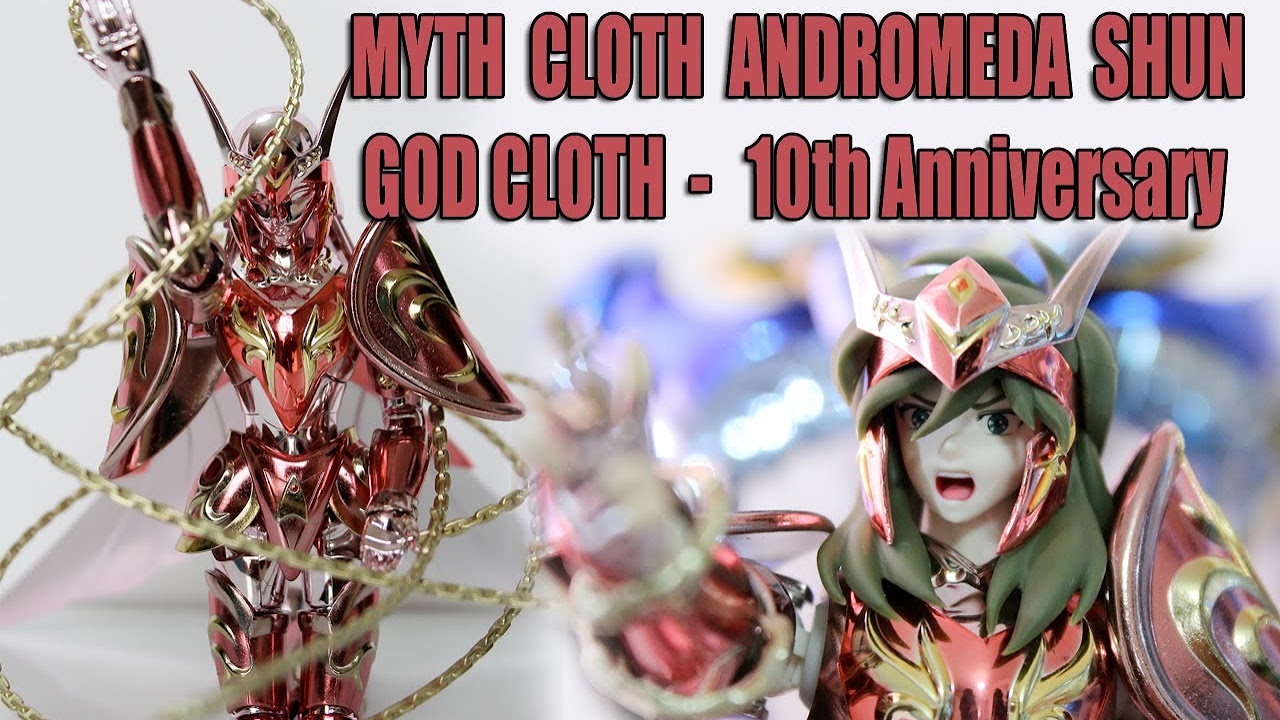 Saint Seiya Myth Cloth Andromeda Shun God Cloth 10th Anniversary