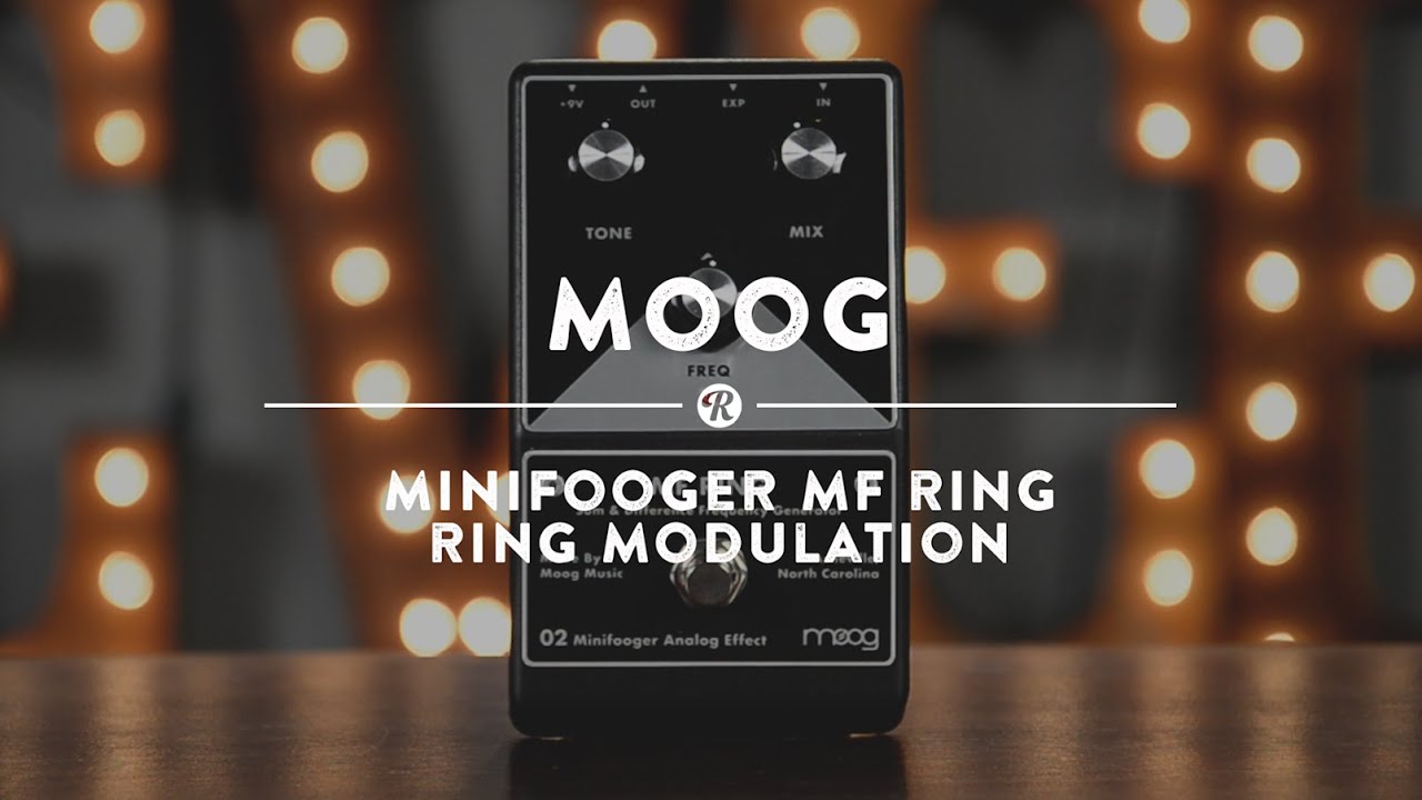 Moog Minifooger MF Ring | Reverb Demo Video - YouTube