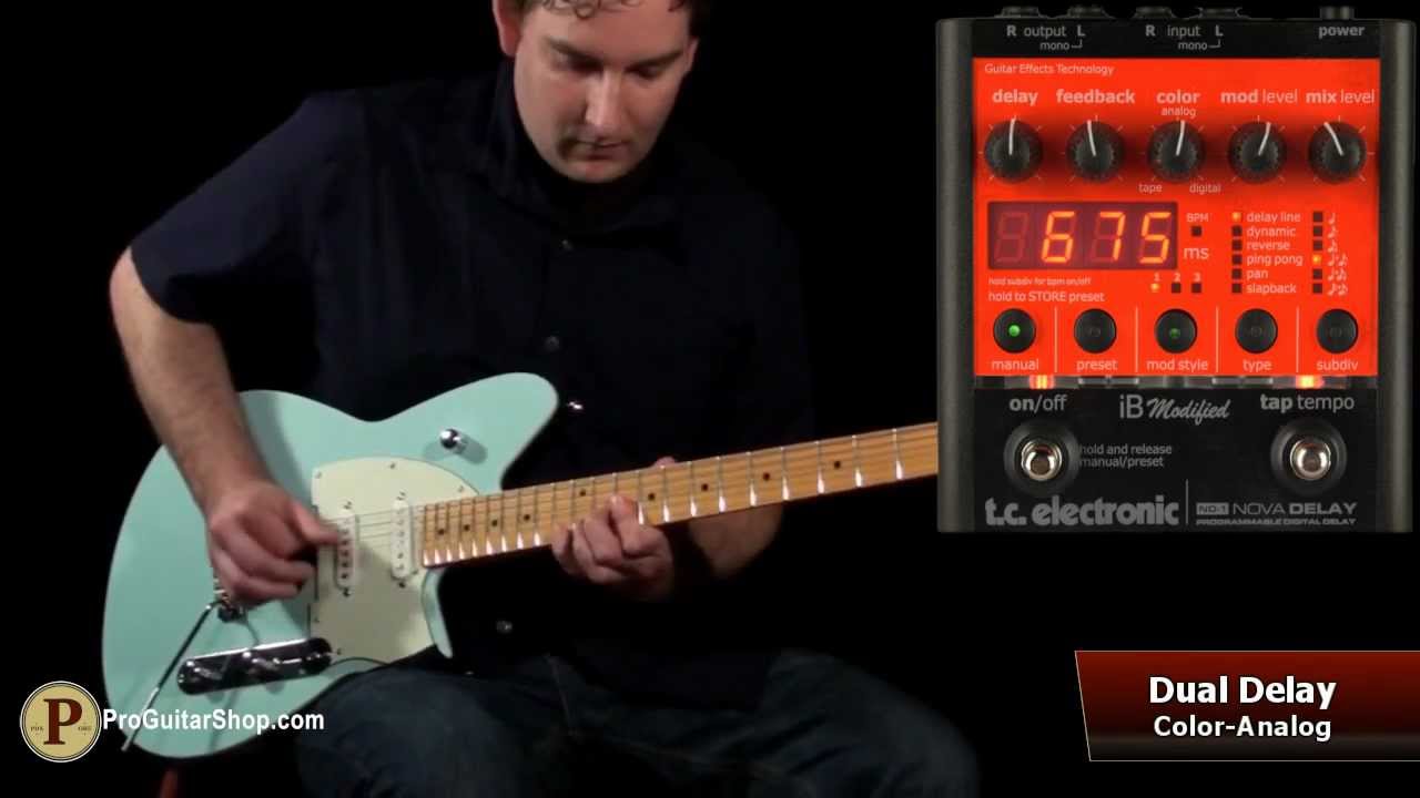 TC Electronic Nova Delay iB Modified - YouTube