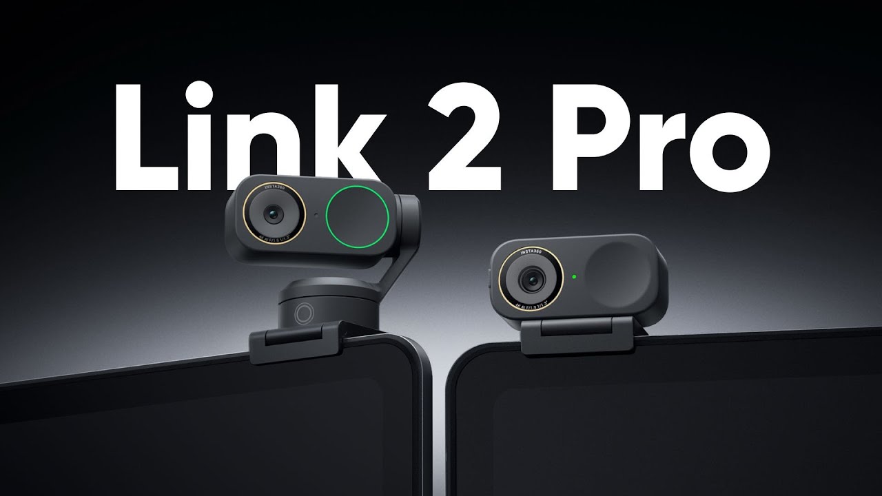 AI 4KウェブカメラInsta360 Link 2 Pro / 2C Pro発売 大型センサと指向