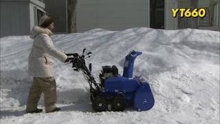 動画：小型除雪機YT660 | ヤマハ発動機