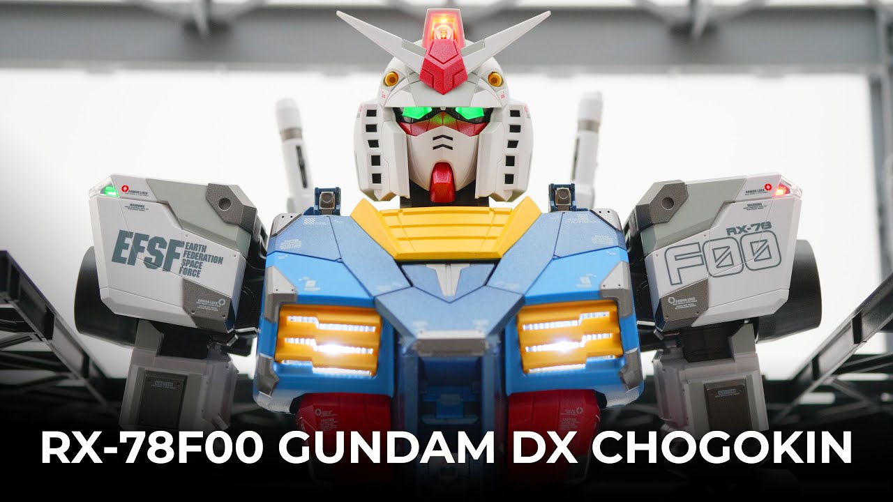 RX-78F00 Gundam DX Chogokin Review - YouTube