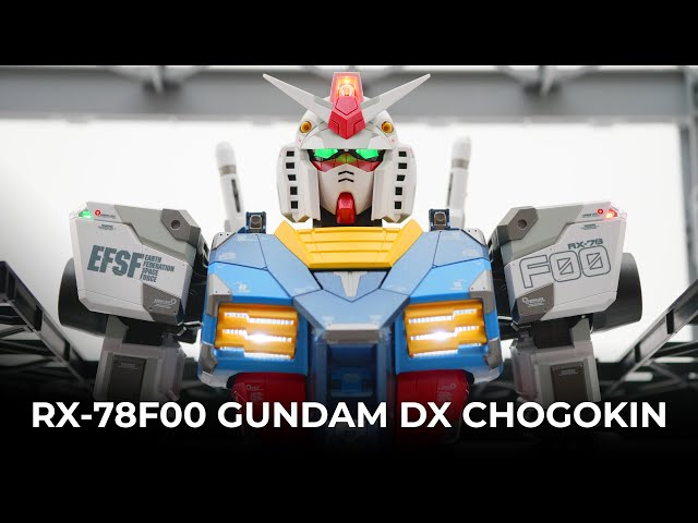 RX-78F00 Gundam DX Chogokin Review - YouTube