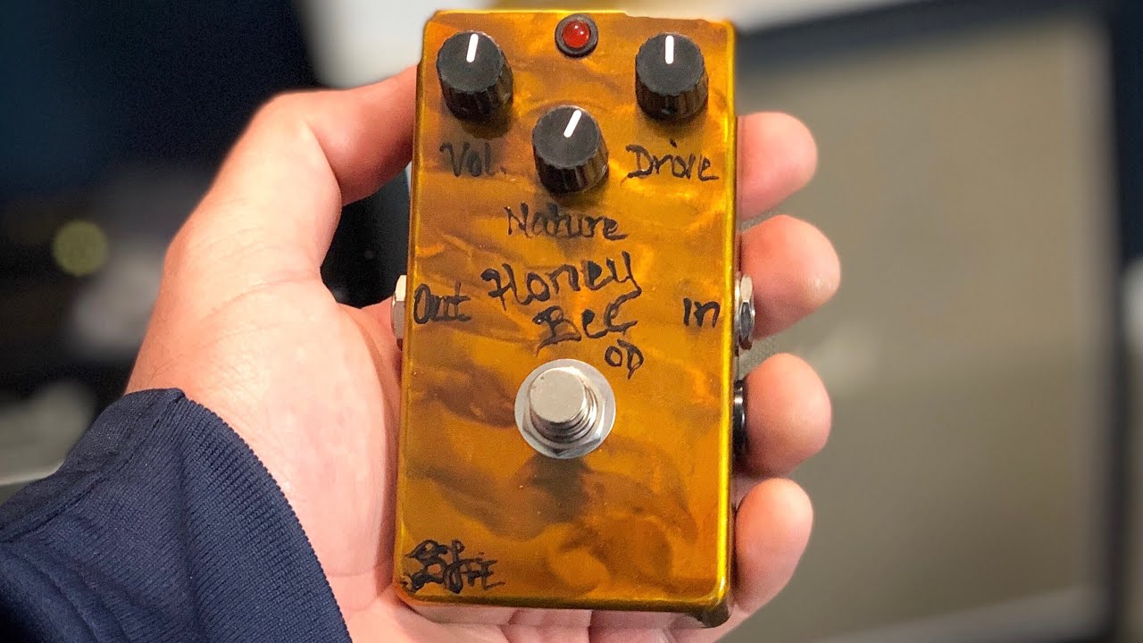 BJFE Retro Honey Bee OD with Tyson Tone Deacons, Gibson R8 and