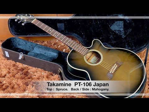 Takamine PT-106 Japan - YouTube