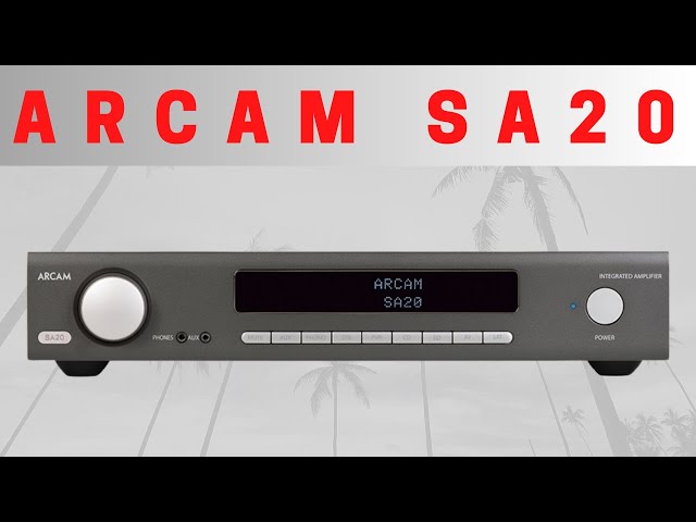 Arcam SA20 Integrated Amplifier - YouTube