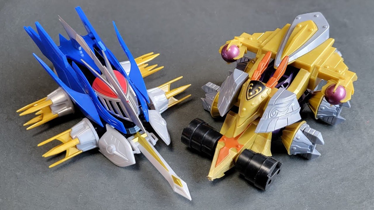 SMPクラッシュギア ガルダフェニックスvs鎧輝 - YouTube