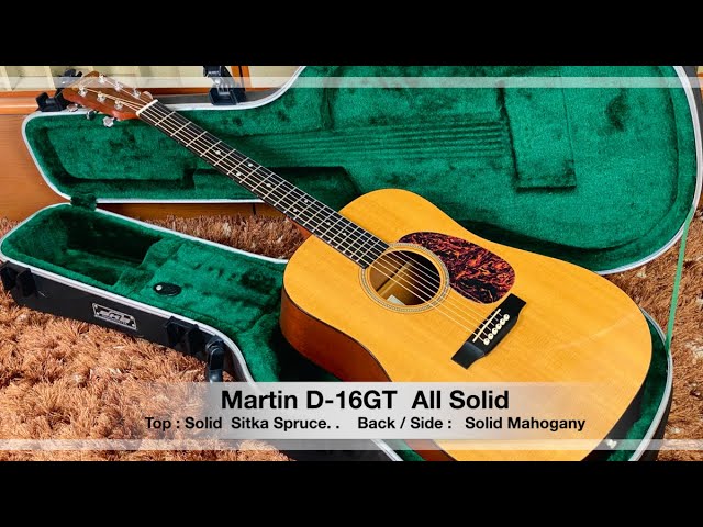 Martin D-16GT All Solid / USA 2008 - YouTube