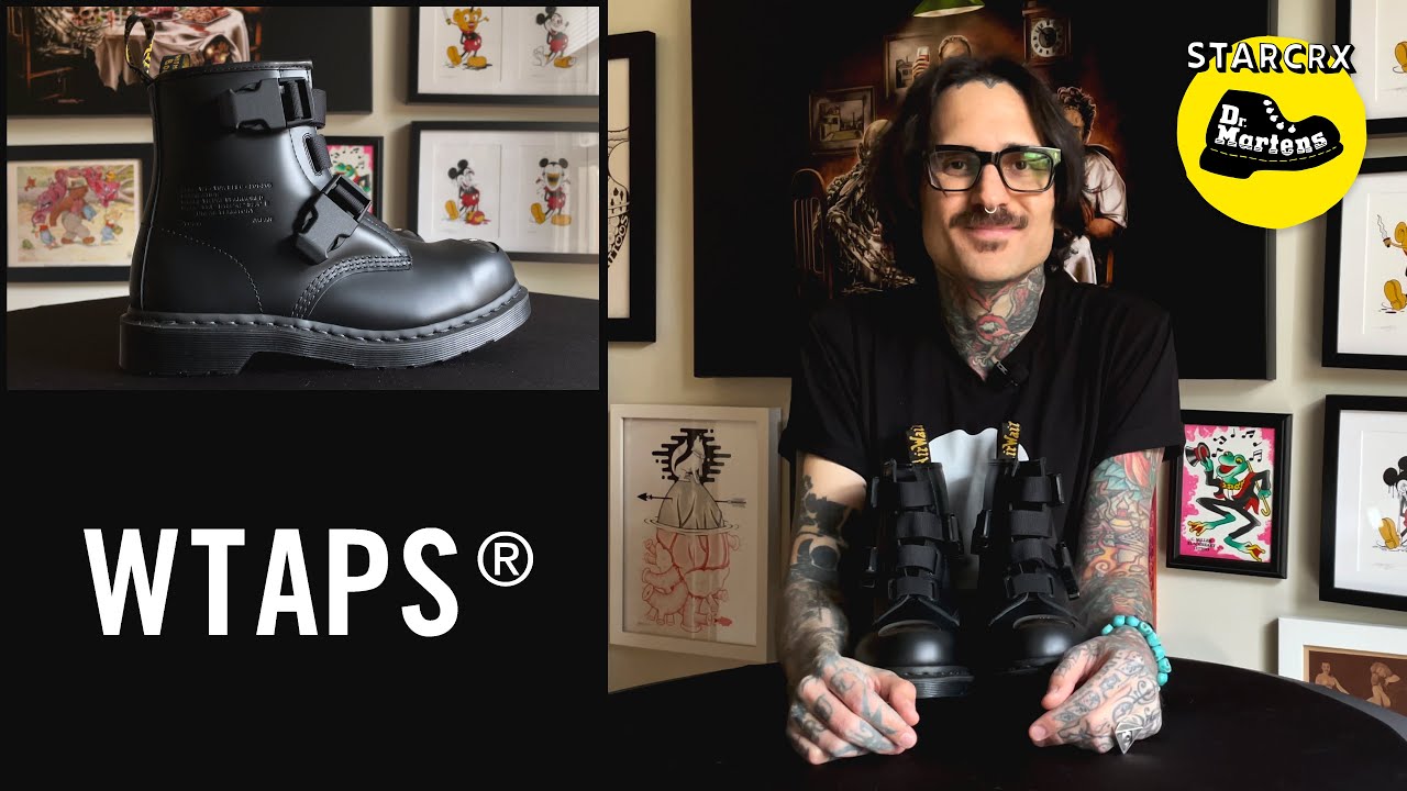 36 Dr. Martens X WTAPS by STARCRX - YouTube