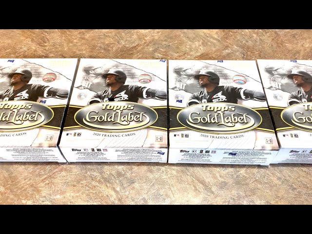 NEW RELEASE! 2020 TOPPS GOLD LABEL BASEBALL CARD BOX OPENING