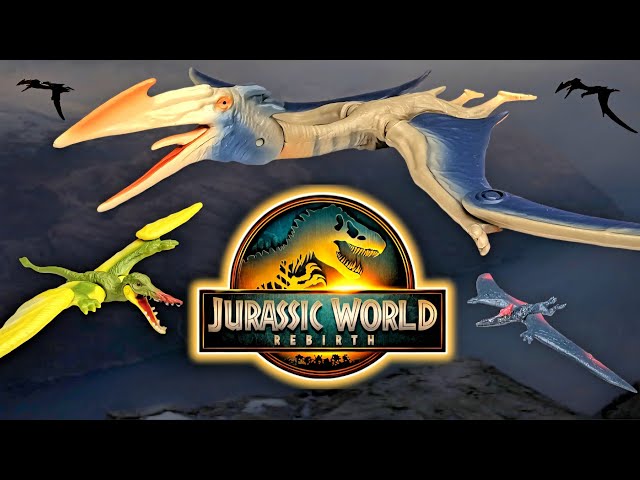 Jurassic World Rebirth articulated PTEROSAURS by Takara Tomy