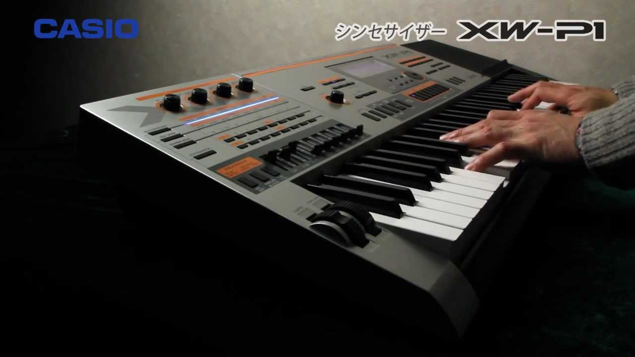 CASIO / シンセサイザー XW-P1 - YouTube
