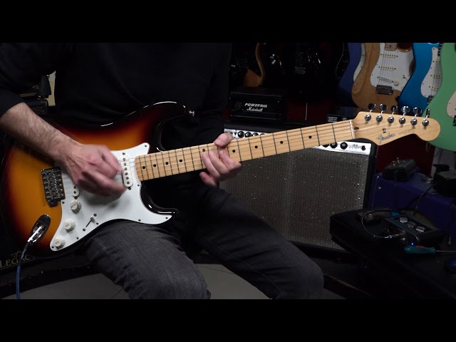 Fender Stratocaster ST-43 1993-1994 Japan - YouTube
