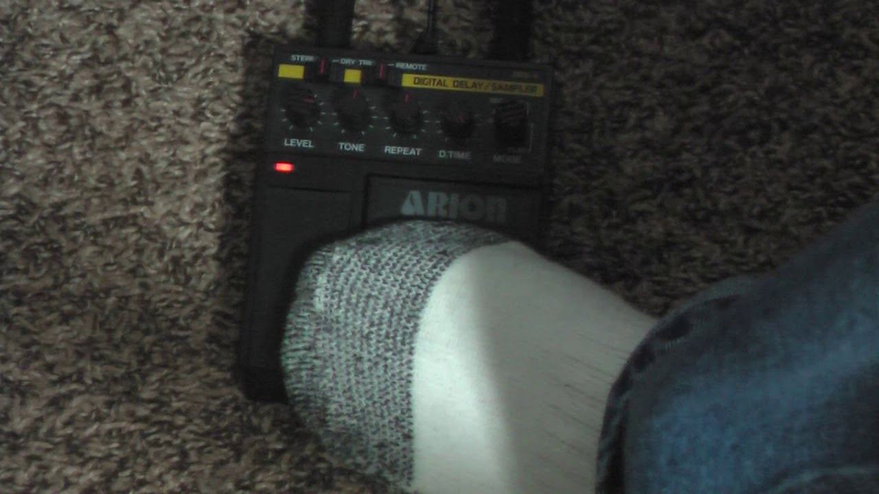 ARION DDS-4 DIGITAL DELAY/SAMPLER SAMPLE REVIEW ONLY - YouTube