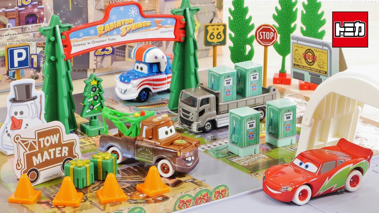 This is the first appearance! 2024 Cars Tomica Advent Calendar