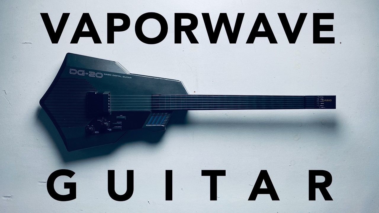 DecentSamples「Casio DG-20」1987年に登場したギター型シンセの全音色