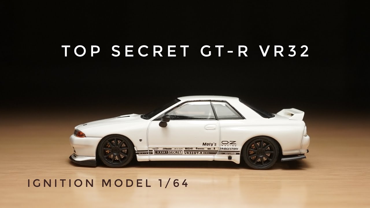 1/64 ignition model TOP SECRET VR32 イグニッションモデル R32GT-R