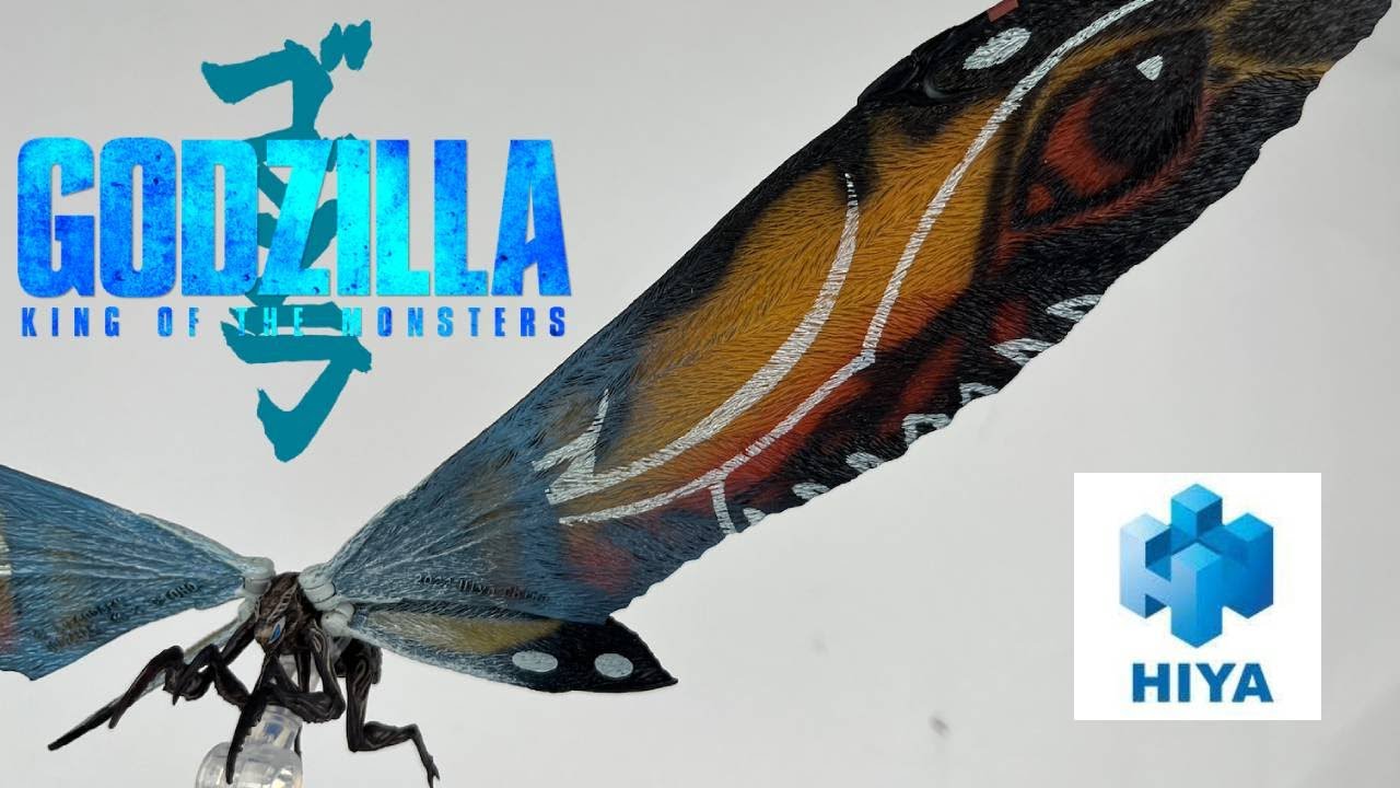 HIYA Toys Exquisite Basic Mothra Figure Review I Godzilla: King of