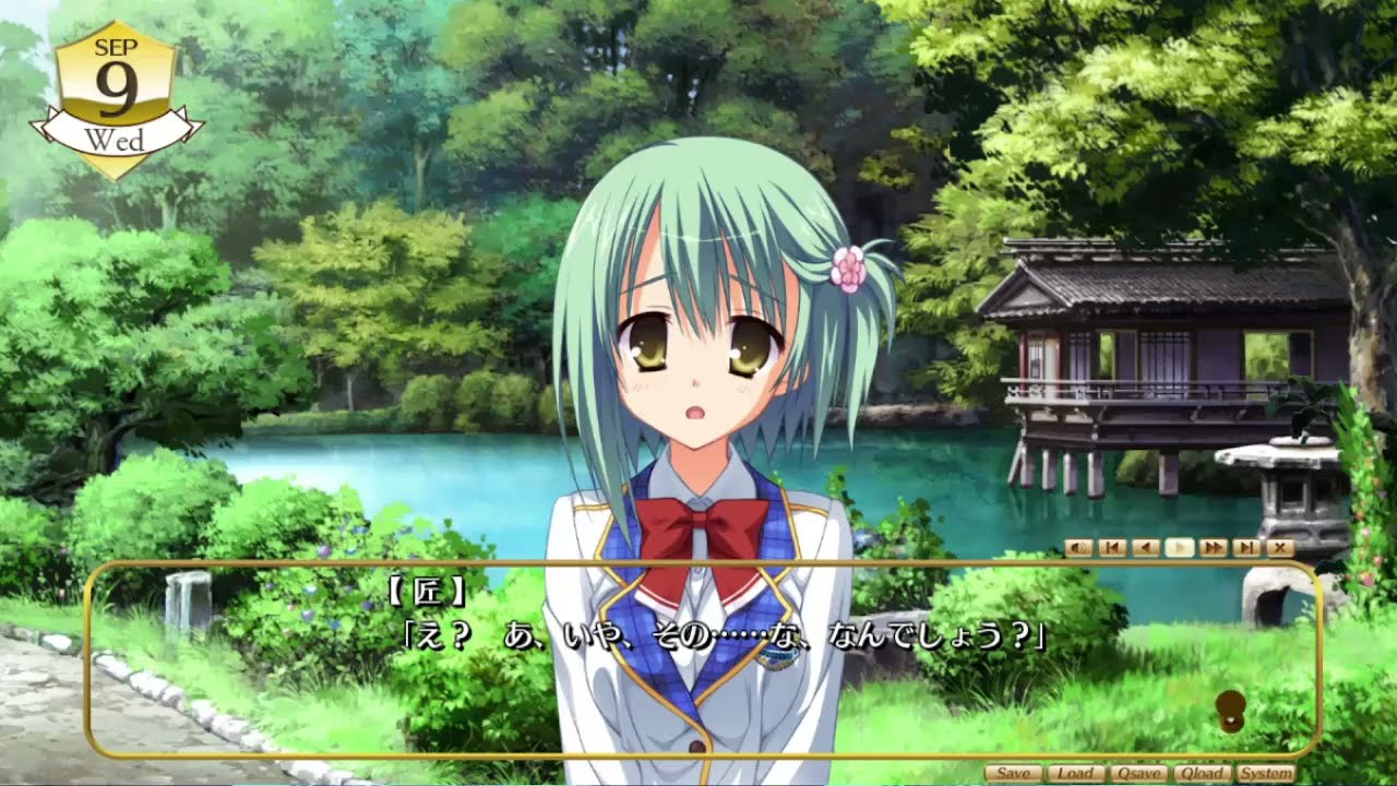 のーぶるわーくす 月山瀬奈√1 - YouTube