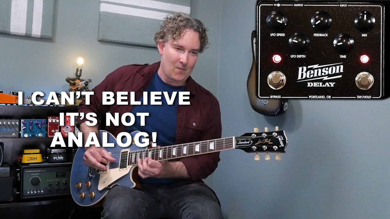 Benson Amps DELAY - 伝統的なサウンドをベースにカオティックな