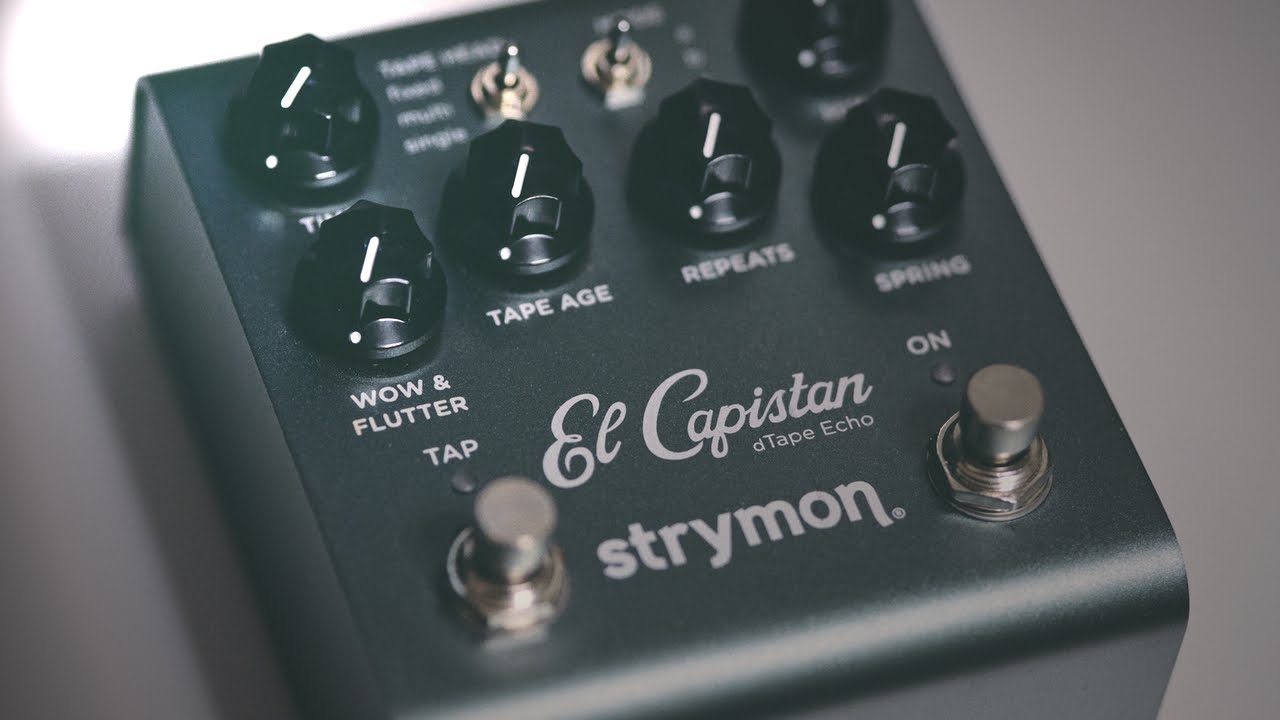 Strymon El Capistan ディレイ テープエコーエミュレーター - YouTube