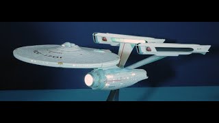 Bandai 916192 1/850 USS Enterprise NCC-1701 Build Review