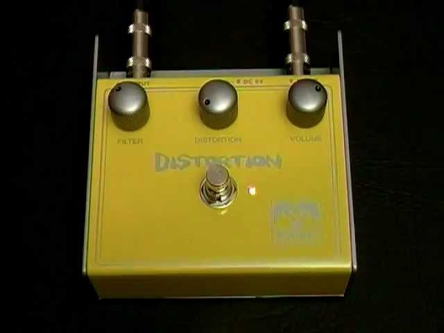 Palmer - Distortion pedal demo (Español) - YouTube