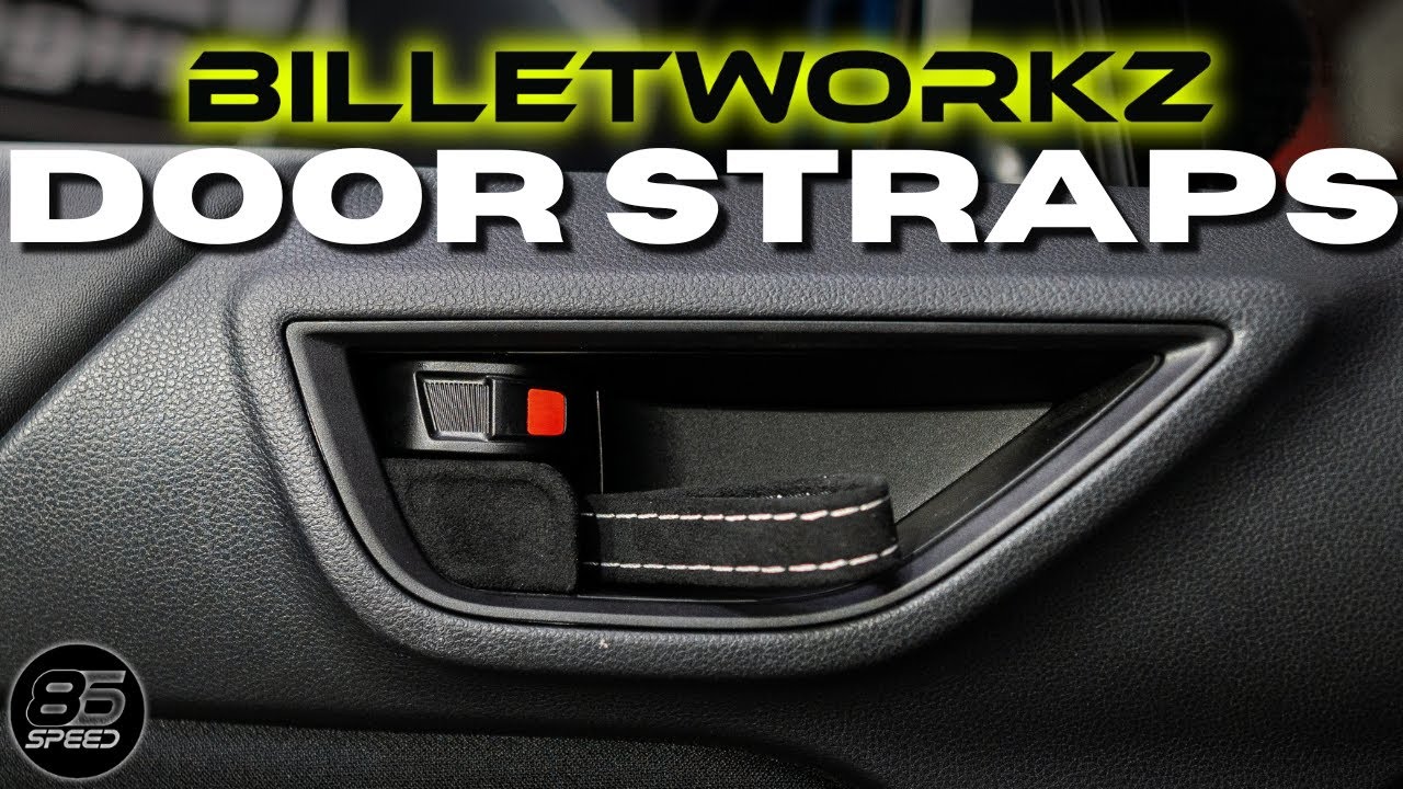 Billetworkz Alcantara Door Pull Strap Kit - 2013-2020 BRZ/FR-S/86
