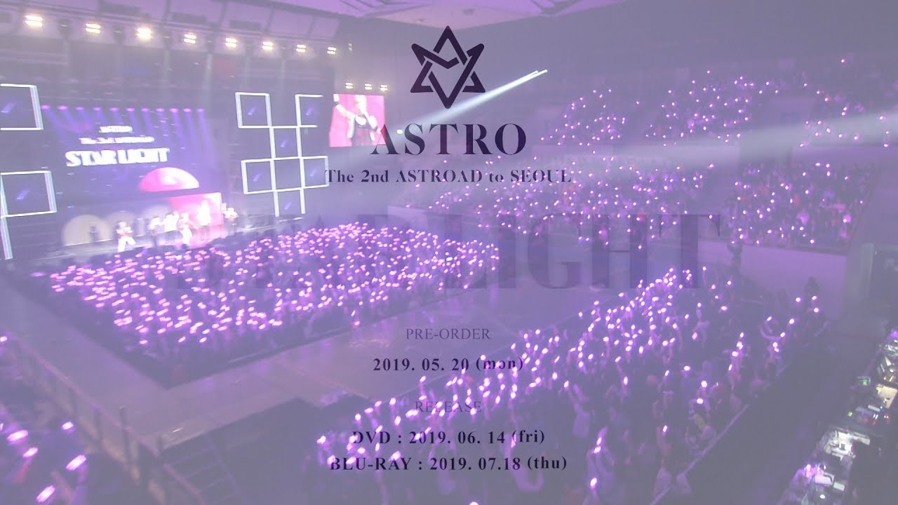 ASTRO、「Astro The 2nd Astroad to Seoul [Star Light]」 が映像化