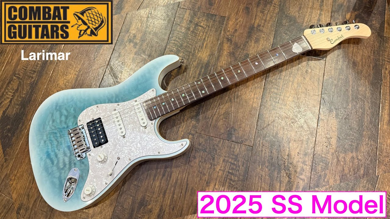 COMBAT GUITARS CUSTOM ORDER 2025年製 - YouTube
