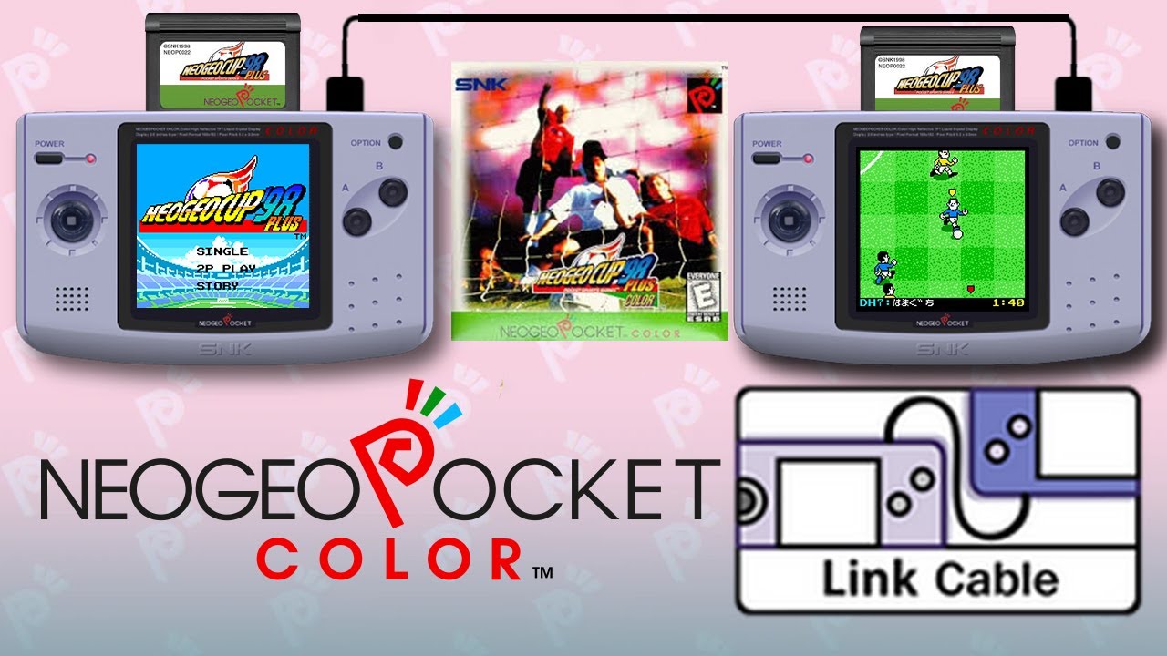NGPC 2p Link Mode - NEOGEO CUP '98 PLUS #NeogeoPocketColor #NGPC