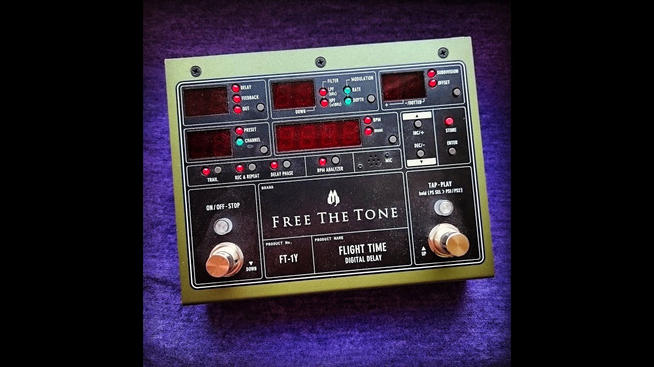 FLIGHT TIME / FT-1Y｜Products 商品紹介｜Free The Tone