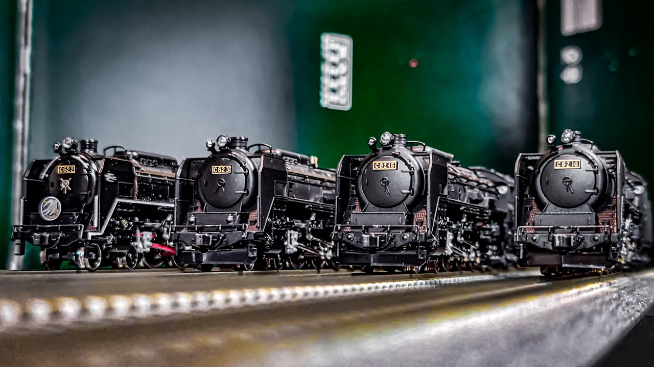 Nゲージ・鉄道模型 KATO C62北海道型 急行「ニセコ」 - YouTube