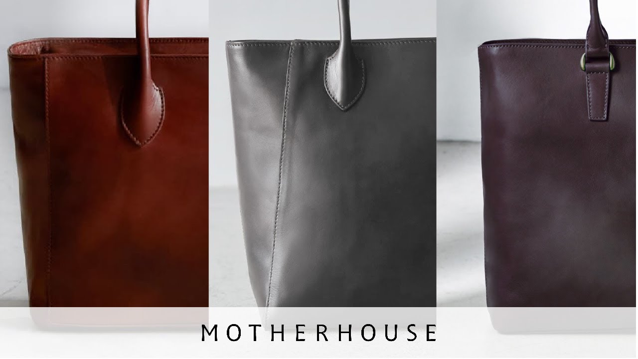 サイズ別おすすめ デザインも機能もこだわるレザートート3選 - YouTube